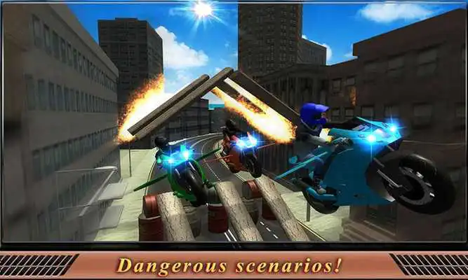 Play Flying Drift Bike Racing