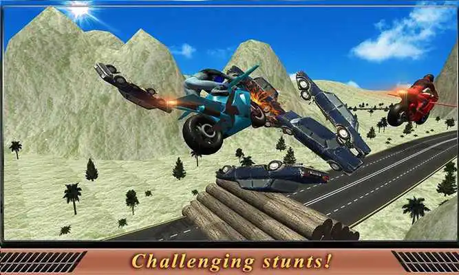 Play Flying Drift Bike Racing