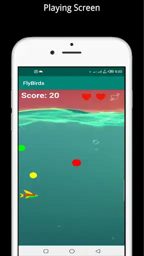 Play flying fish game as an online game flying fish game with UptoPlay