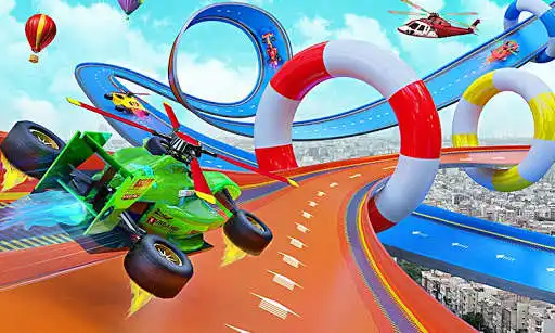 Play Flying Formula Car Race Game  and enjoy Flying Formula Car Race Game with UptoPlay
