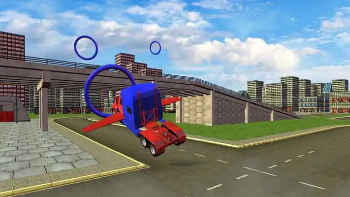 Play Flying Grand Truck Simulator
