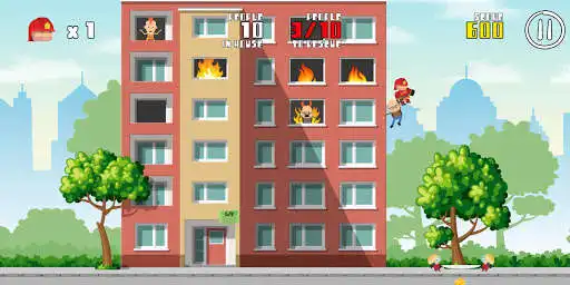 Play Flying Hero - fire arkanoid game as an online game Flying Hero - fire arkanoid game with UptoPlay