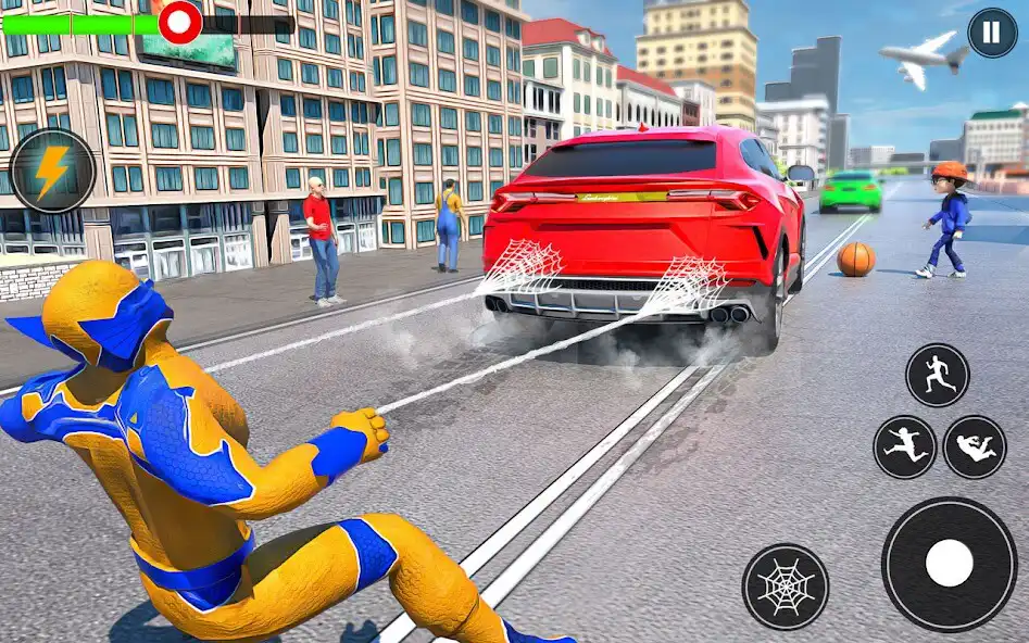 Play Flying Hero Games Robot Rescue as an online game Flying Hero Games Robot Rescue with UptoPlay
