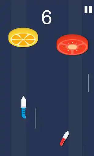 Play Flying knife shooter-Strongest flying knife master as an online game Flying knife shooter-Strongest flying knife master with UptoPlay