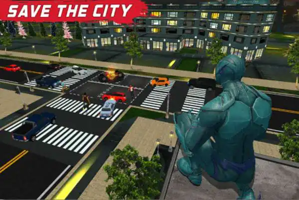 Play Flying Light Hero City Rescue Missions