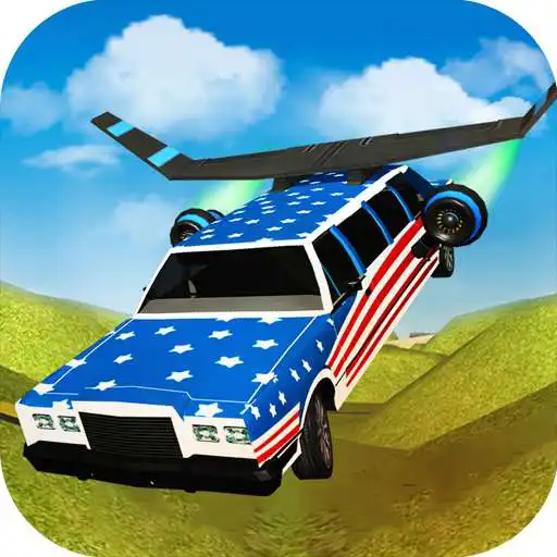 Play Flying Limo Car Driving Fever APK