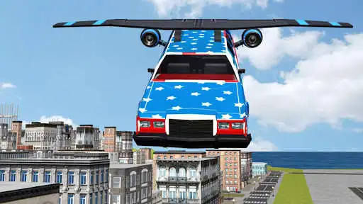 Play Flying Limo Car Driving Fever as an online game Flying Limo Car Driving Fever with UptoPlay