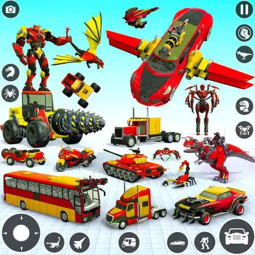 Play Flying Limo Car Robot Games APK Play Flying Limo Car Robot Games APK