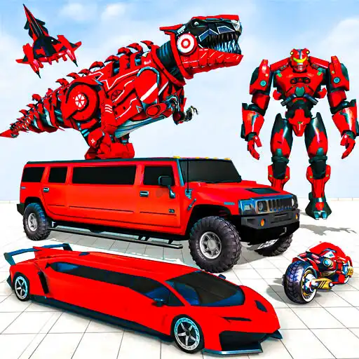 Play Flying Limo Dino Robot Games APK