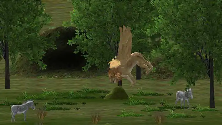 Play Flying Lion Simulator