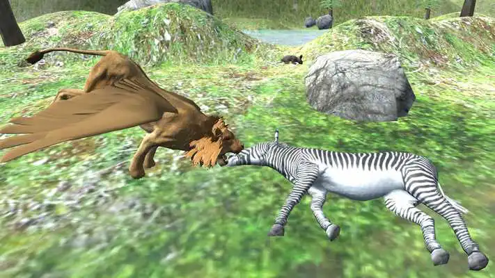 Play Flying Lion Simulator