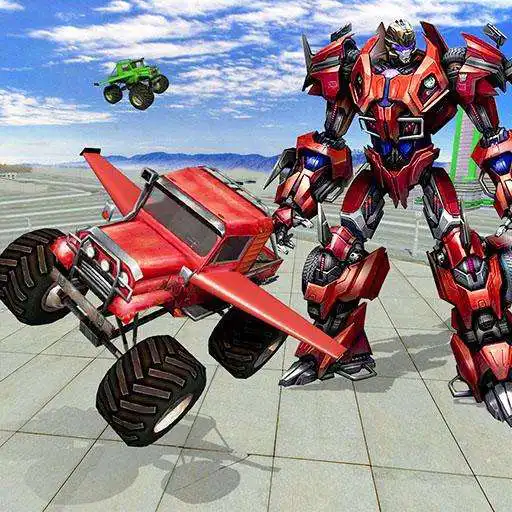 Free play online Flying Monster Truck Wars  APK