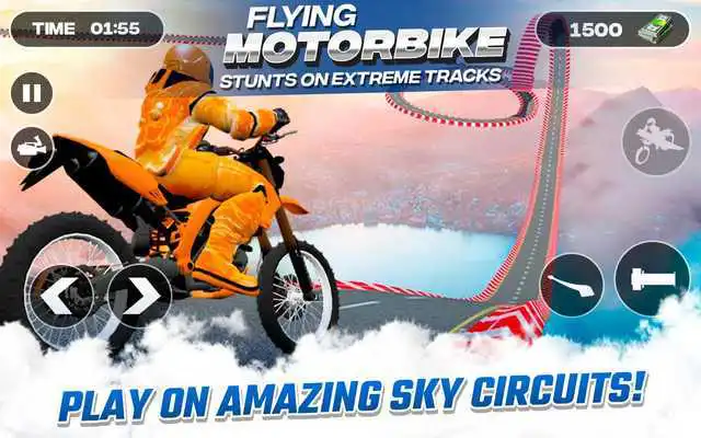 Play Flying Motorbike Stunts
