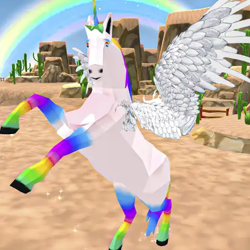 Play Flying Pegasus Horse Simulator APK Play Flying Pegasus Horse Simulator APK