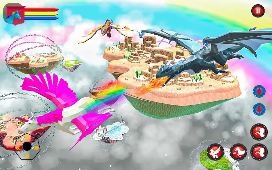 Play Flying Pegasus Horse Simulator  and enjoy Flying Pegasus Horse Simulator with UptoPlay