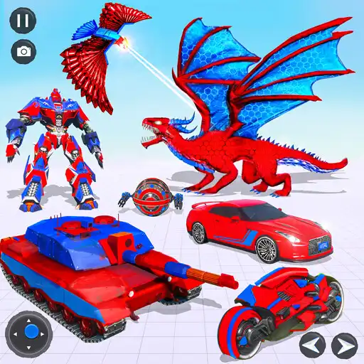 Play Flying Pigeon Robot Bike Games APK