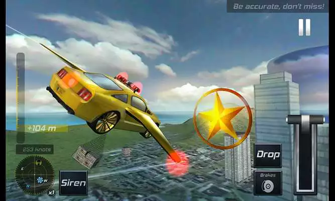 Play Flying Police Car simulator 3D  and enjoy Flying Police Car simulator 3D with UptoPlay