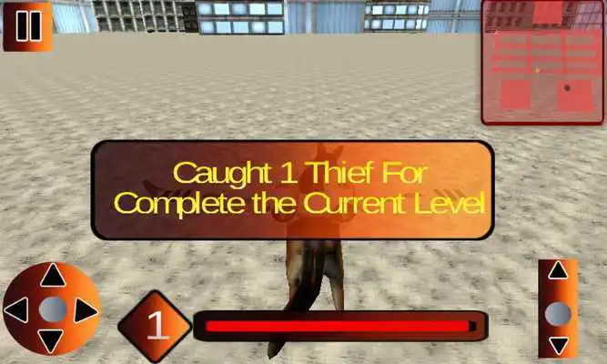 Play Flying Police chase Dog