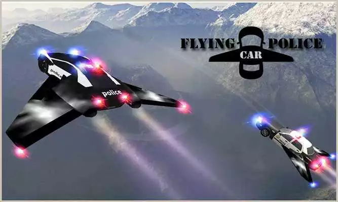 Play Flying Police Muscle Car 2017
