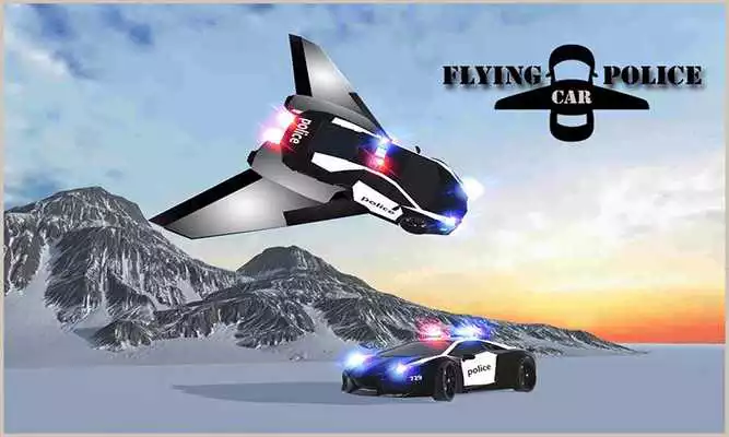 Play Flying Police Muscle Car 2017