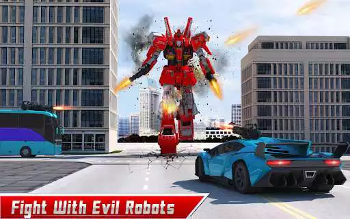 Play Flying Robot Car Bus Transform  and enjoy Flying Robot Car Bus Transform with UptoPlay