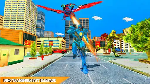 Play Flying Robot Car Transform  and enjoy Flying Robot Car Transform with UptoPlay