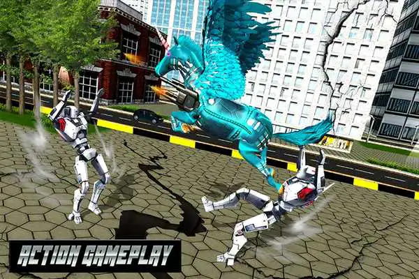 Play Flying Robot Horse Transform Car Play Flying Robot Horse Transform Car