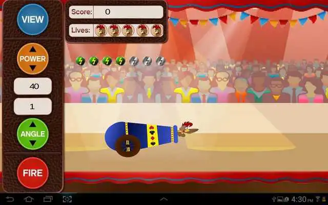 Play Flying Rocky Circus Challenge