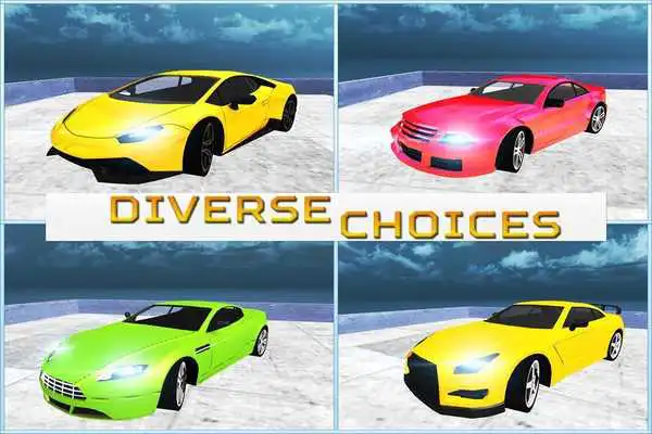Play Flying Rooftop Car Sprint Sim