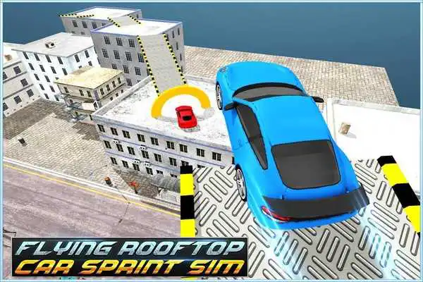 Play Flying Rooftop Car Sprint Sim