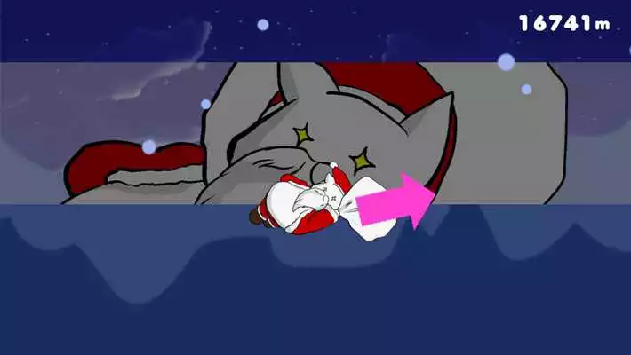 Play Flying Santa Cat