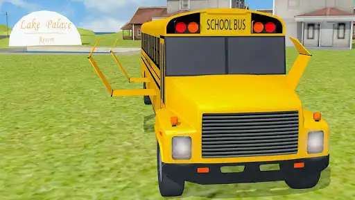 Play Flying School Bus simulator