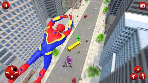 Play Flying Spider Superhero Games as an online game Flying Spider Superhero Games with UptoPlay