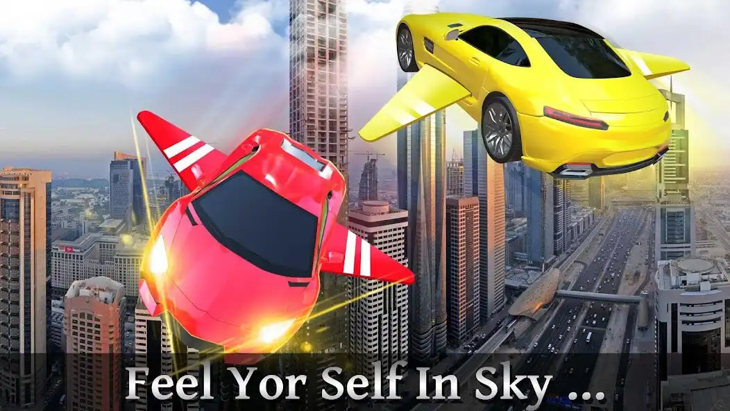 Play Flying Sports Car as an online game Flying Sports Car with UptoPlay