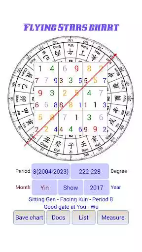 Play APK Flying Stars Feng Shui Chart  and enjoy Flying Stars Feng Shui Chart with UptoPlay m.e.huyen2