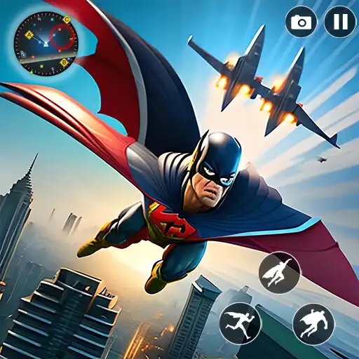 Play Flying Superhero Crime City APK