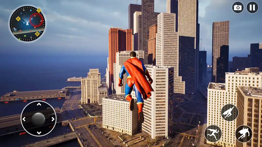 Play Flying Superhero Crime City  and enjoy Flying Superhero Crime City with UptoPlay