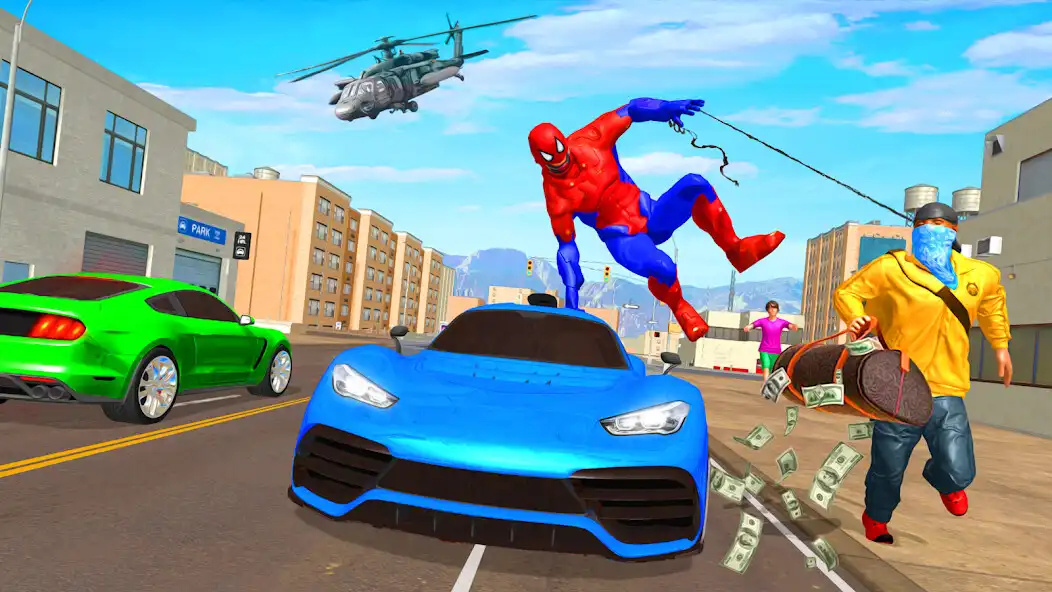 Play Flying Superhero Speed Hero as an online game Flying Superhero Speed Hero with UptoPlay
