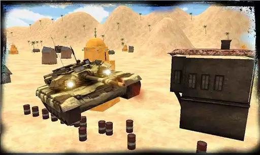 Play Flying Tank Simulator 3D 2016 as an online game Flying Tank Simulator 3D 2016 with UptoPlay