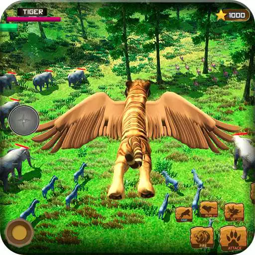 Play Flying Tiger Family Simulator APK