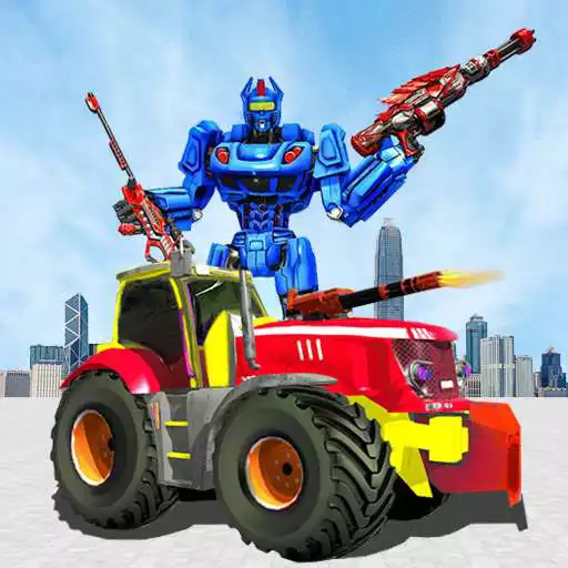 Play Flying Tractor Robot Transform Games  Robot Games APK