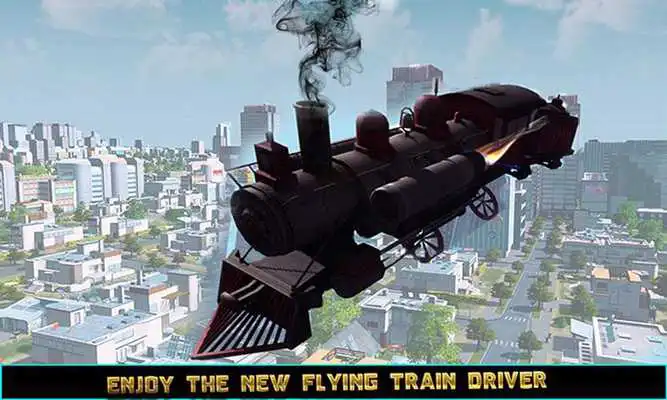 Play Flying Train Driver 3D 2016