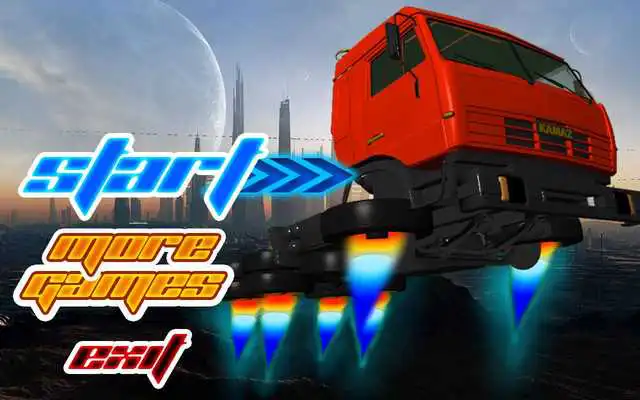 Play Flying Truck KAMAZ 3D