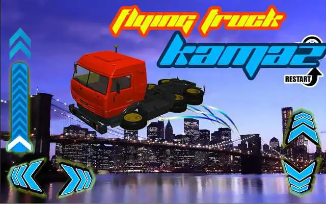 Play Flying Truck KAMAZ 3D