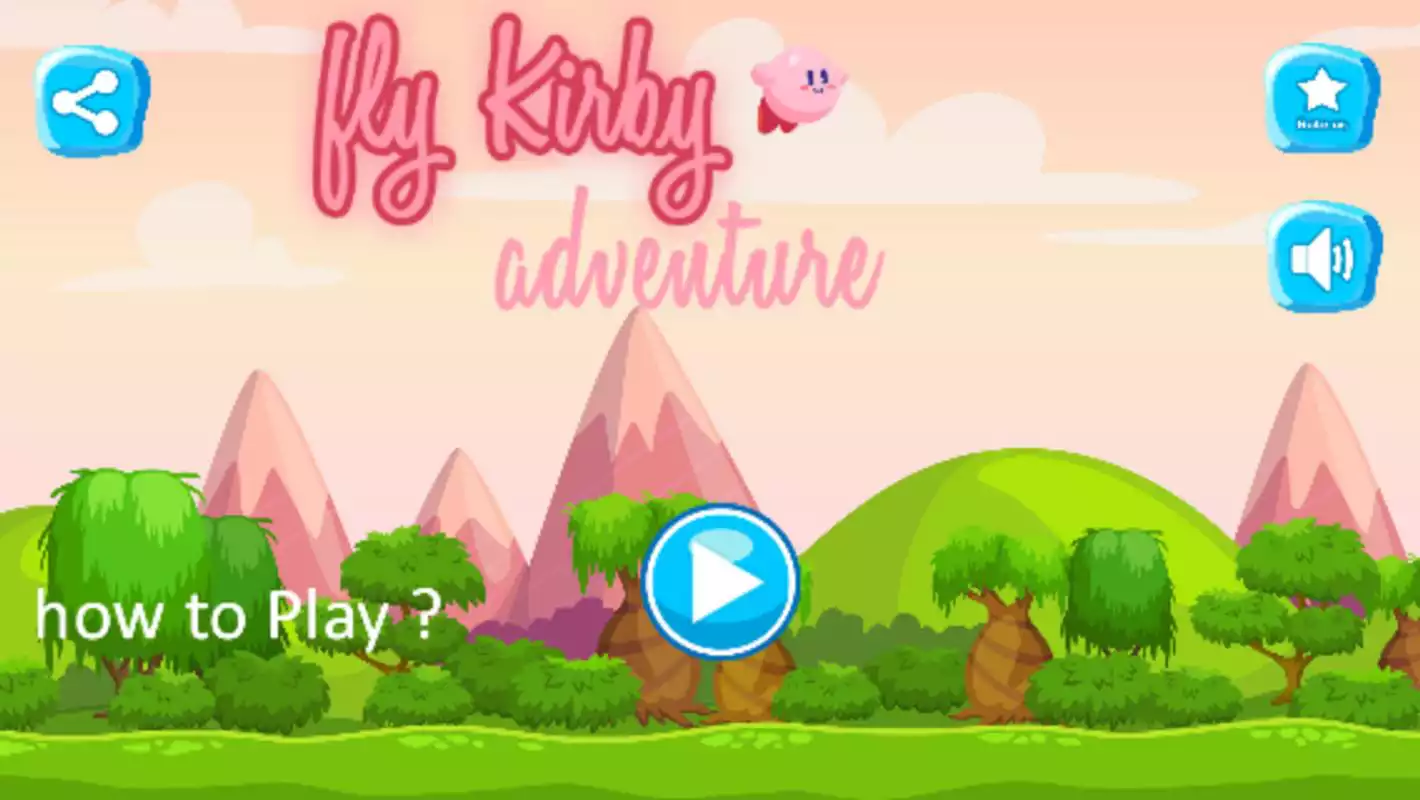 Play Fly Kirby Super Adventure