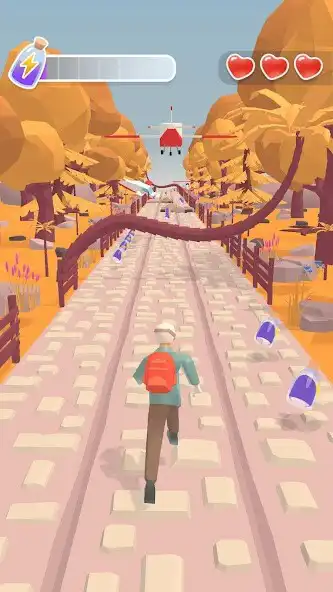 Play Flyland Run 3D as an online game Flyland Run 3D with UptoPlay