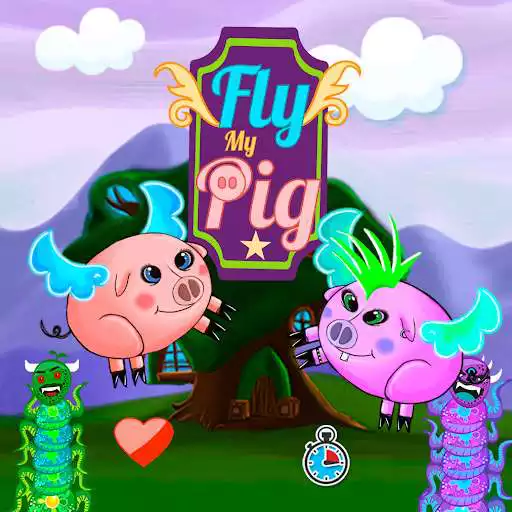 Play Fly My Pig as an online game Fly My Pig with UptoPlay