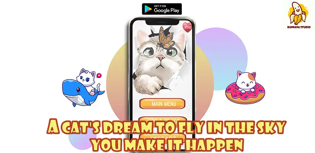 Play FLY Nyan Nyan (OFF LINE)  and enjoy FLY Nyan Nyan (OFF LINE) with UptoPlay