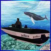 Free play online Fly Submarine Car: Police Boat APK