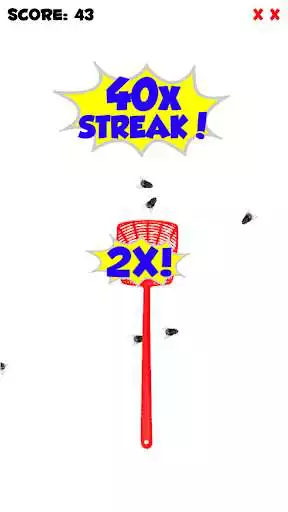 Play Fly Swatter Simulator 2014 as an online game Fly Swatter Simulator 2014 with UptoPlay
